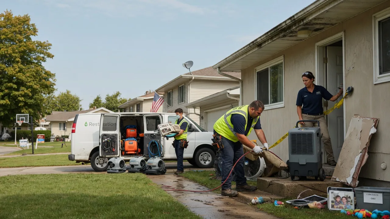 Water Damage Restoration in Geneva, IA near me